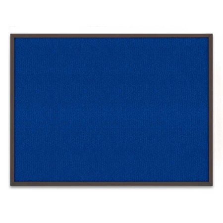 United Visual Products Corkboard, Fabric, 1 Door, Satin, 18" x 24" UV300-SATIN-AMETHY